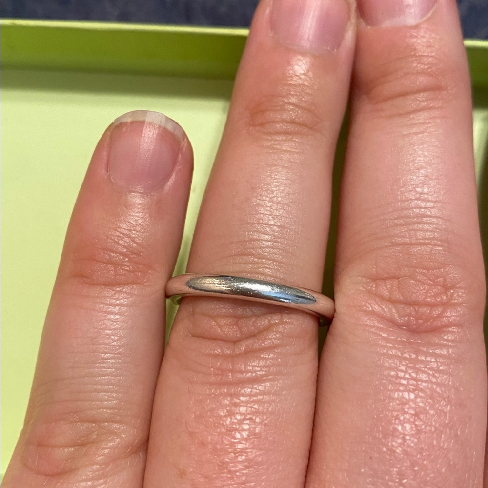 Pandora Silver Band Ring